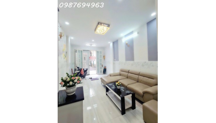 Q8 P2 NGUYỄN THỊ TẦN 3.7M SỔ VUÔNG 4 TẦNG 3PN NGAY CHỢ RẠCH ÔNG AEON MALL HẺM Ô TÔ THÔNG KDC ĐÔNG ĐÚC 7.X Đ